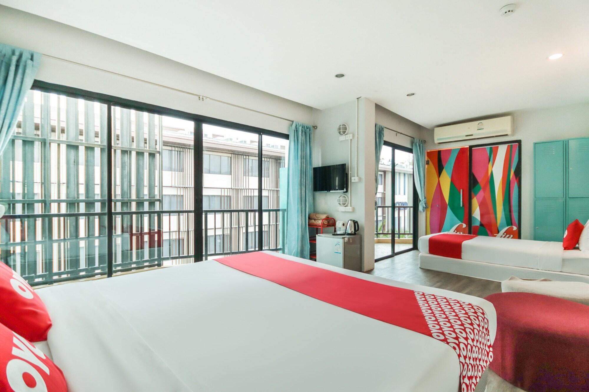 Oyo 1074 Fin Hostel Ката-Бич Экстерьер фото